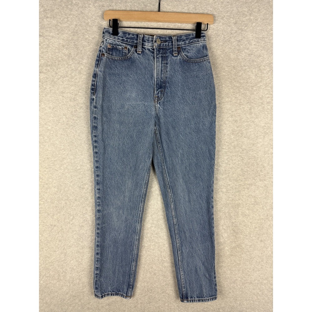 Abercrombie & Fitch Jeans Womens 25 Blue High Rise Girlfriend Denim Pants
